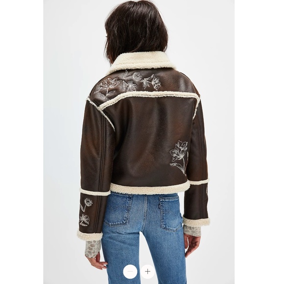 Free People x Driftwood Silas Shearling Jacket | *NWT* - Picture 2 of 5